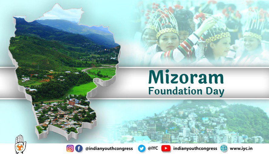 20th February 2024 Mizoram Foundation Day HD Photos